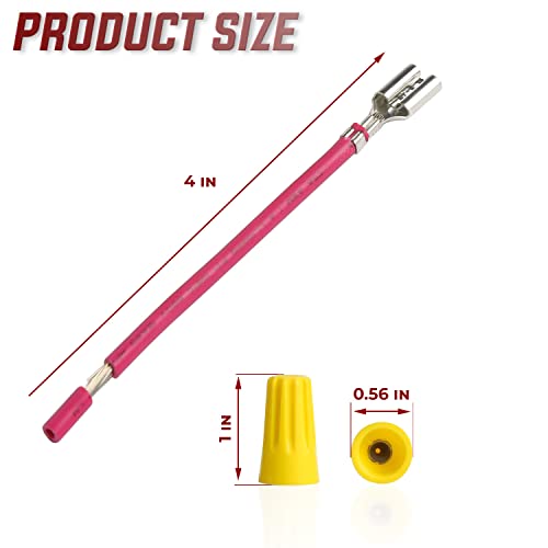 Seentech 279457 Dryer Heating Element Connecting Wire Kit - Replaces AP3134638, 279457VP, 3140, PS334206, and T2502 for