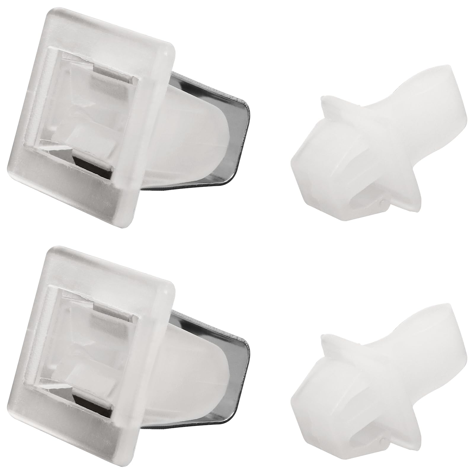Whirlpool Kenmore KitchenAid Roper Dryer DoorLatch Kit Pack of 2 Replaces 236877 420198 423232 279337 3392538 AP3094183