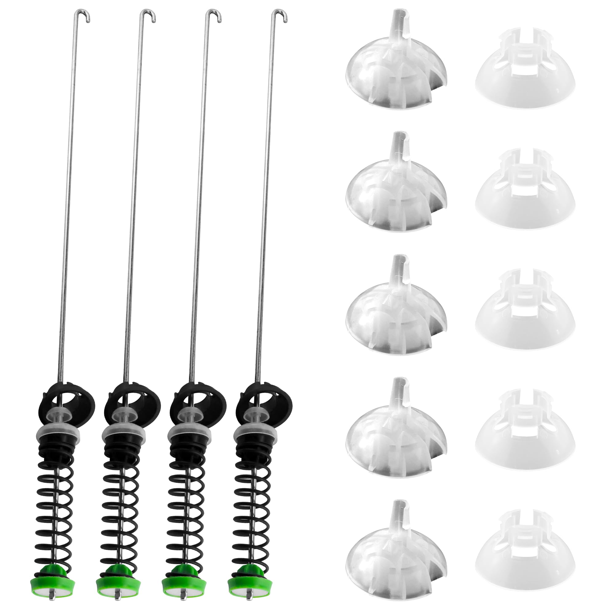 TOMOON Suspension Rod Kit for Maytag MVWC565FW2, MVWC565FW1, MVWX655DW1, MVWX655DW2 Washer-Whirlpool WTW5000DW3, WTW5000